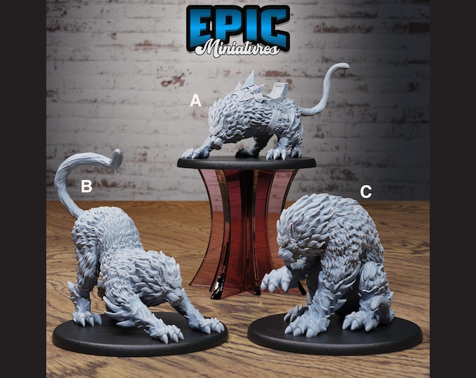 Draconic Tiger - 28mm Scale - Epic Miniatures - Dragons Reign