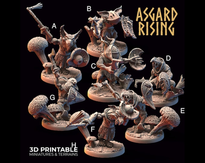 Goblin Warriors - 32mm - Asgard Rising