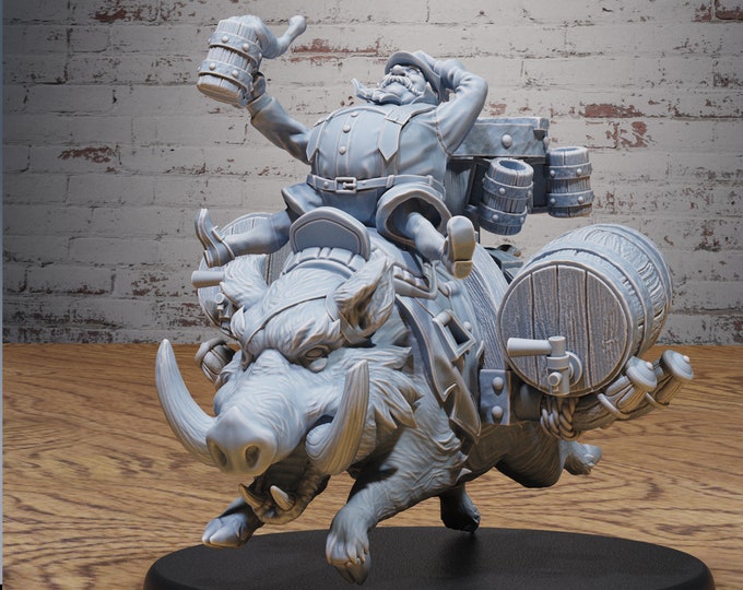 Boar Beer and Ale Shop - 28mm Scale - Epic Miniatures - Festival Village