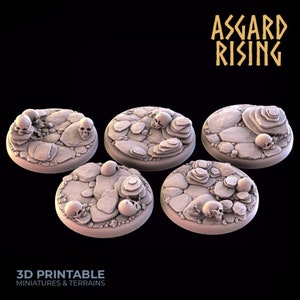 Burial Ground Bases - 25-32mm - Asgard Rising