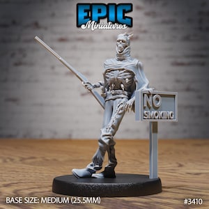 Undead Dynamite Bandit - 28mm Scale - Epic Miniatures - Fantasy Wild West