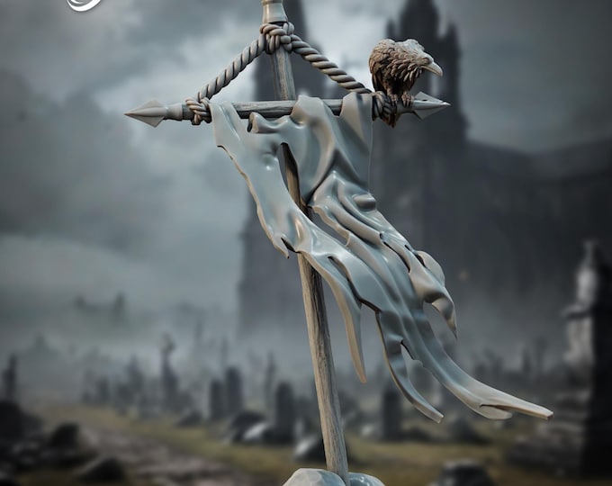 Tattered Banner - 28/32mm - The Printing Goes Ever On - Dungeons and Dragons - Pathfinder