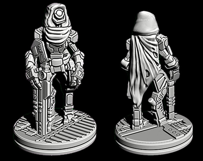 SciFi Assassin Droid - Ignis Quadrant - EC3D Designs