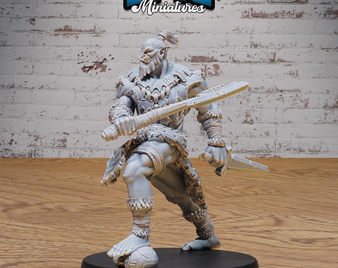 Orc Warrior - True 28mm Scale - Epic Miniatures - Savage Attack