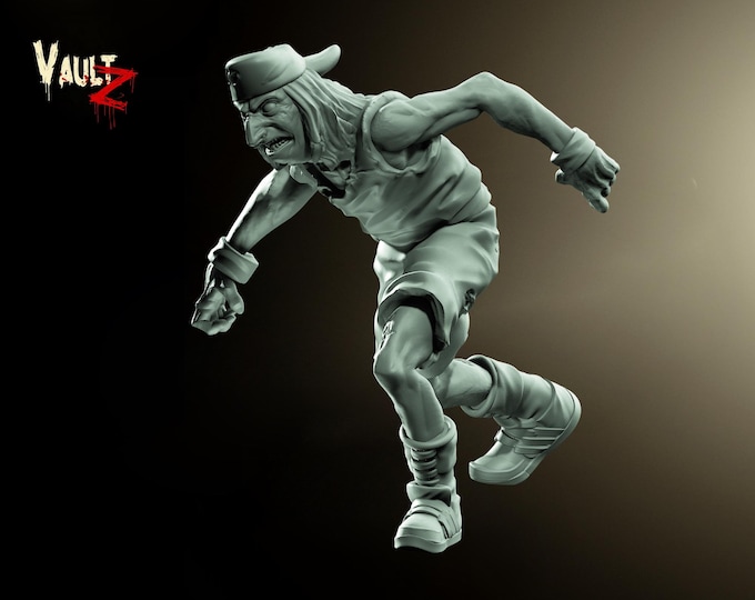 Slither Zombie - 28mm or 32mm - VaultZ - For games like Zombicide, This Is Not A Test, County Road Z