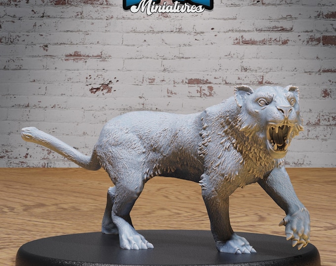 Tiger - True 28mm Scale - Epic Miniatures - Legends Of The East