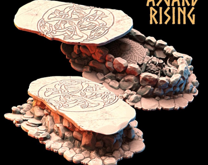 Ancient Grave C - 28/32mm Scale - Asgard Rising