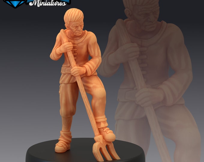 28mm Villager Stable Boy