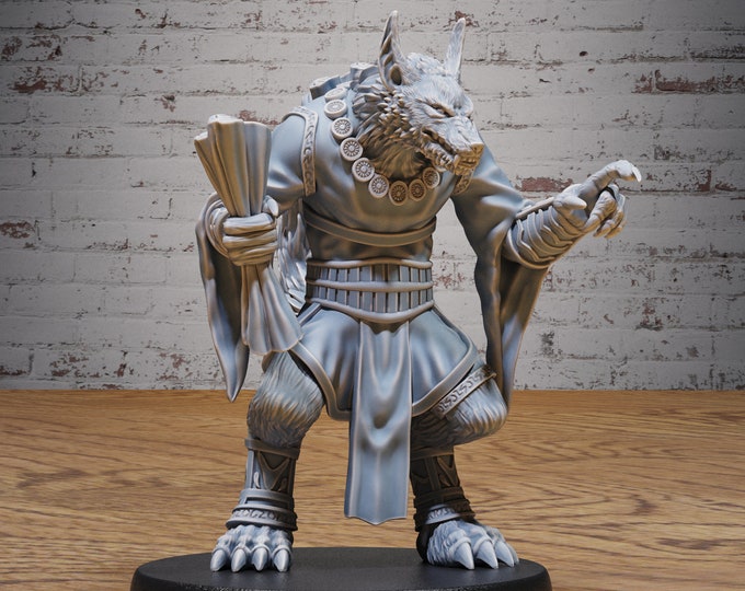 Arcanaloth - 28mm Scale - Epic Miniatures - Demonic Guild