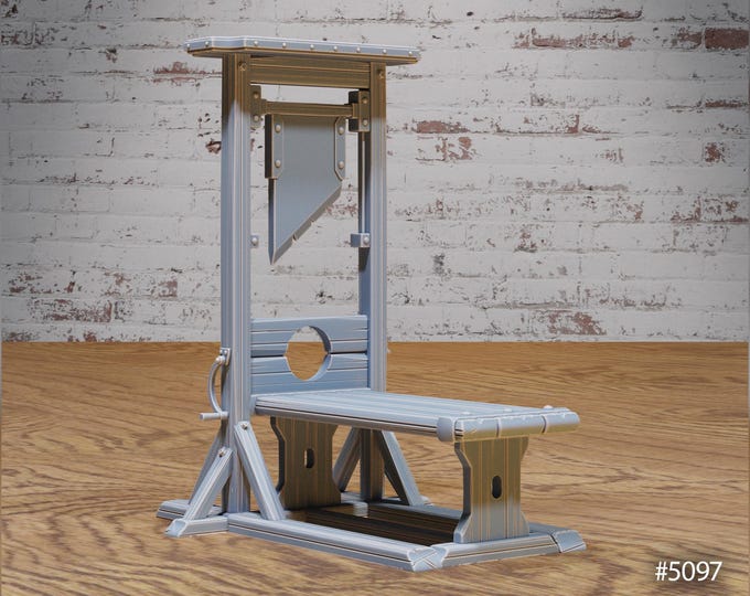 Guillotine - 28mm or 32mm Scale - Epic Miniatures - Prison Break - Wild West Scatter!