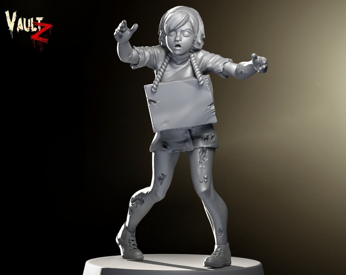 Zombie Kid Wants a Hug - 32mm - VaultZ - For games like Zombicide, This Is Not A Test, County Road Z