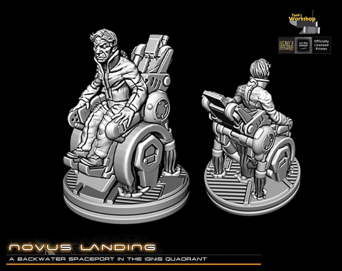 Professor Rex - 32mm - Novus Landing - EC3D Designs