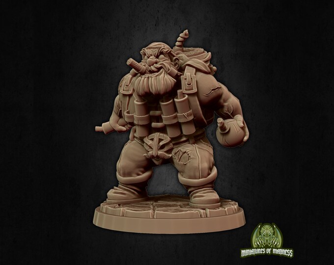 Dwari The Dynamiter (Dwarf) - 32mm
