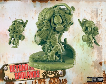 Scavenger Mutant - Post-Apocalyptic - 32mm - EC3D Designs - Beyond The Badlands