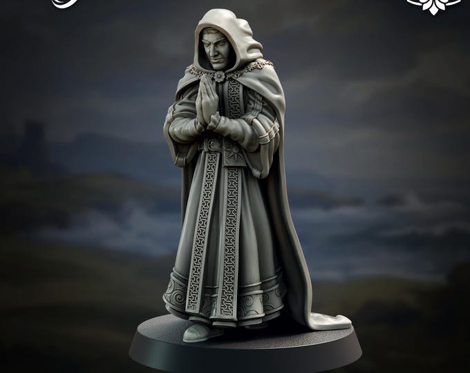 Priest Of The Divine Sun - 28/32mm - The Printing Goes Ever On - Dungeons and Dragons - Pathfinder