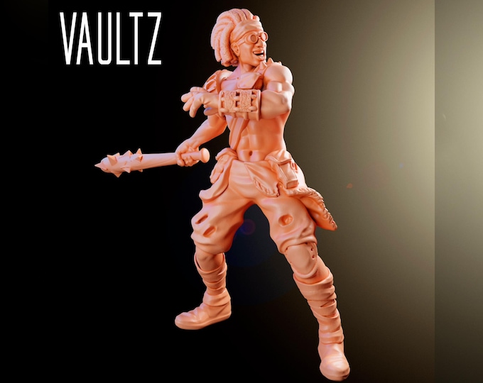 Glove Survivor - 32mm - VaultZ - For games like Zombicide, This Is Not A Test, County Road Z