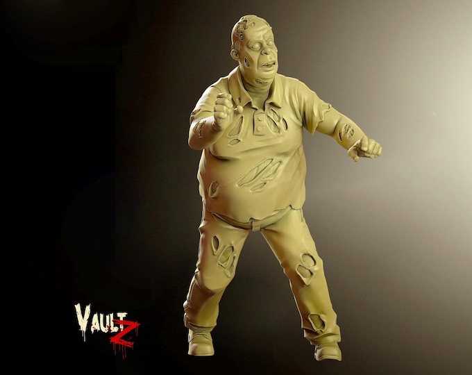 Zombie Family Harvey - 32mm - VaultZ - For games like Zombicide, This Is Not A Test, County Road Z