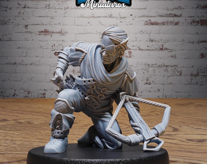 Bandit Crossbow - True 28/32mm Scale - Epic Miniatures - Adventurers Guild