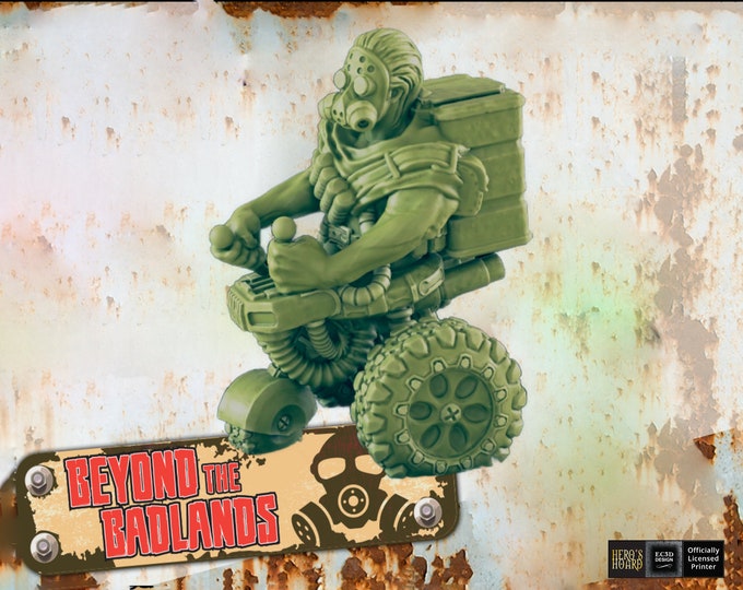 Mobile Merchant - Post-Apocalyptic - 32mm - EC3D Designs - Beyond The Badlands