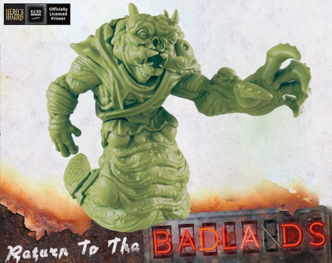 Mutant Slug Crawler...Guy... -  Post-Apocalyptic - 28mm or 32mm - EC3D Designs - Beyond The Badlands