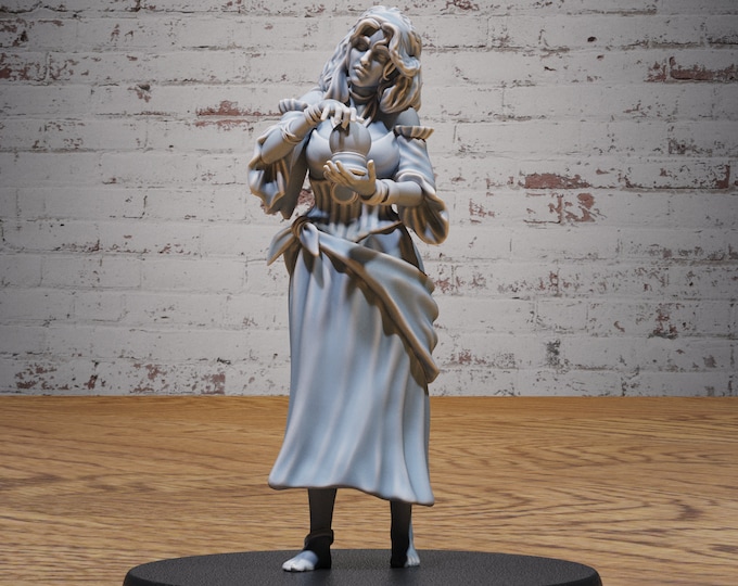Fortune Teller - 28mm Scale - Epic Miniatures - Festival Village