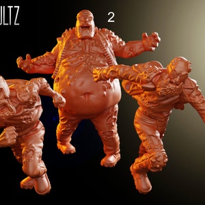 Rider Horde Zombies - 32mm - VaultZ - For games like Zombicide, This Is Not A Test, County Road Z