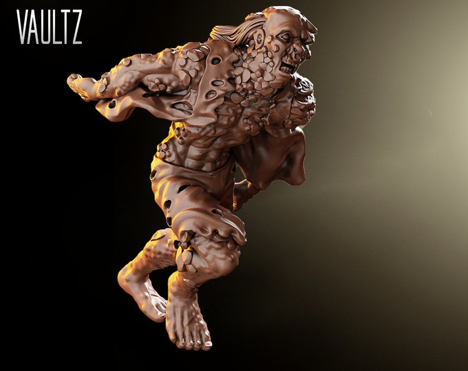 Wasteland Zombie 3 - 28/32mm - VaultZ - For games like Zombicide, This Is Not A Test, County Road Z