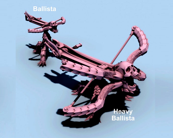 Ballista - 32mm Scale - Gamescape3D - Available in Standard and Heavy variants. Both are quite evil, however....