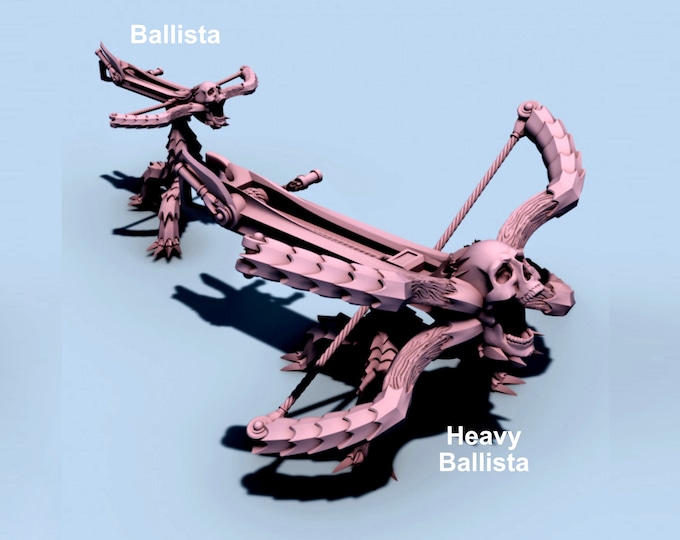 Ballista - 32mm Scale - Gamescape3D - Available in Standard and Heavy variants. Both are quite evil, however....