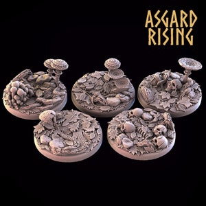 Forest Bases - 25/32mm Diameter - Asgard Rising