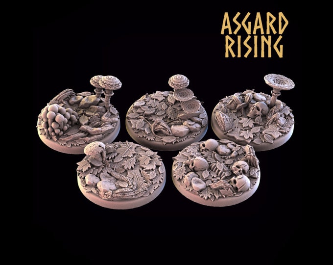 Forest Bases - 25/32mm Diameter - Asgard Rising