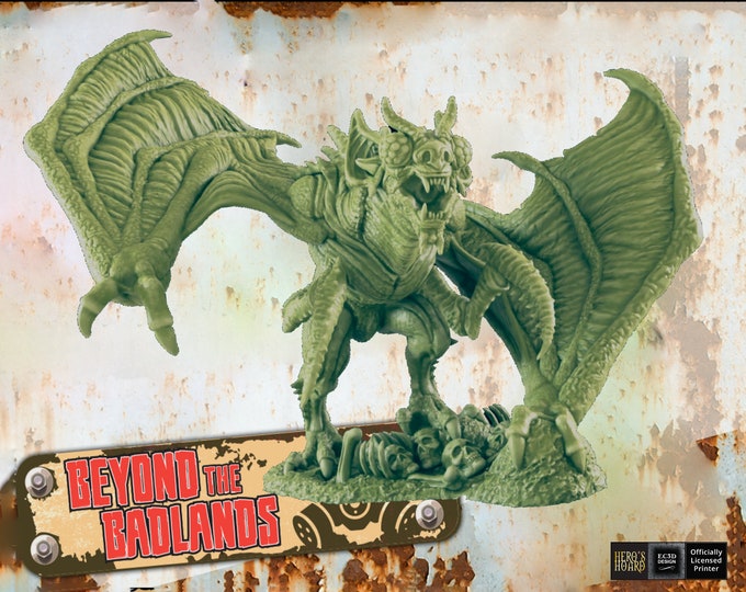 Mutant Bat Beastie...Thing... - Post-Apocalyptic - 28 or 32mm - EC3D Designs - Beyond The Badlands