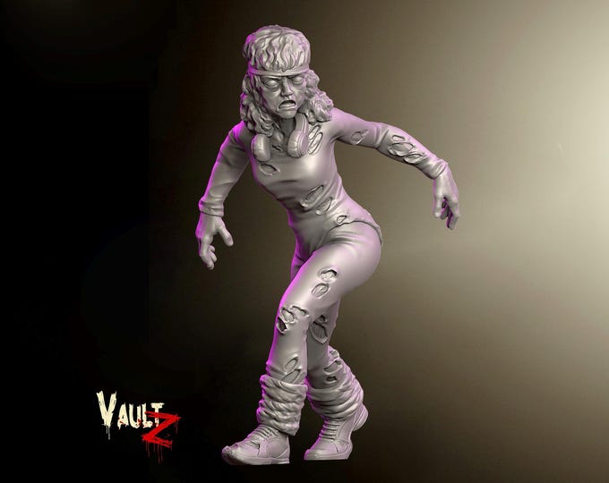 Retro Zombie 2 - 32mm - VaultZ - For games like Zombicide, This Is Not A Test, County Road Z
