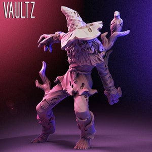 Scarecrow Zombie -  32mm - VaultZ - For games like Zombicide, This Is Not A Test, County Road Z