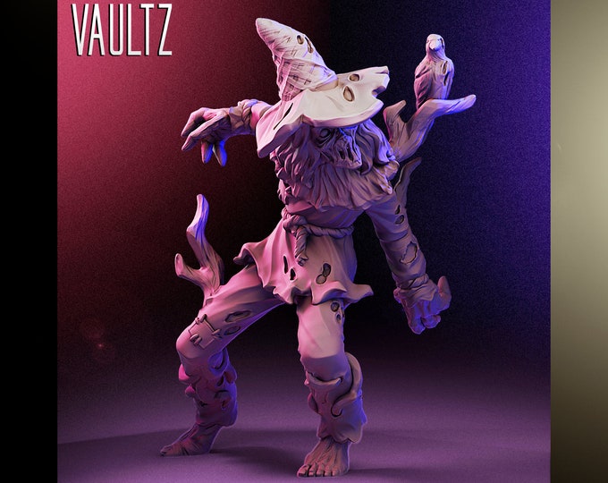 Scarecrow Zombie -  32mm - VaultZ - For games like Zombicide, This Is Not A Test, County Road Z