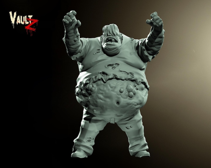 Benny Zombie - 28mm or 32mm - VaultZ - For games like Zombicide, This Is Not A Test, County Road Z