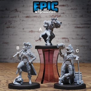 Dragonborn Pirate - 28mm Scale - Epic Miniatures