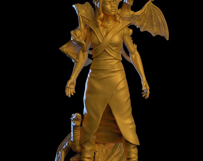 Mother of Dragons - 28mm or 32mm - VaultZ - Dungeons and Dragons - Pathfinder