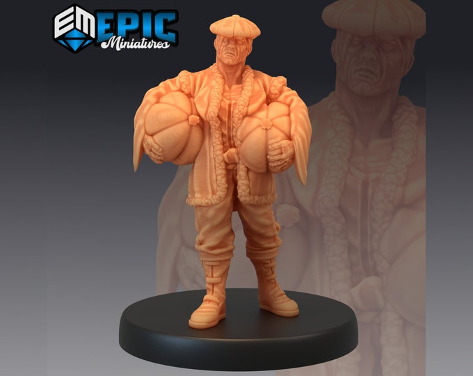 28mm Villager Pumpkin Farmer