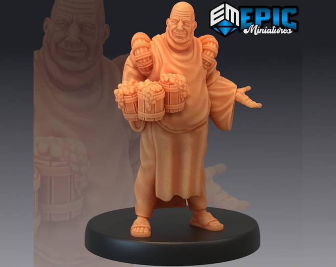 28mm Villager Tavern Keeper