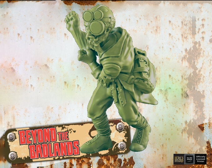 Wasteland...Doctor? - Post-Apocalyptic - 32mm - EC3D Designs - Beyond The Badlands