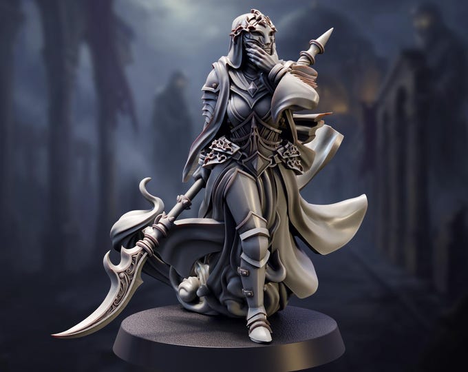 Ossearian Spectre - 28mm/32mm - The Printing Goes Ever On - Fantasy