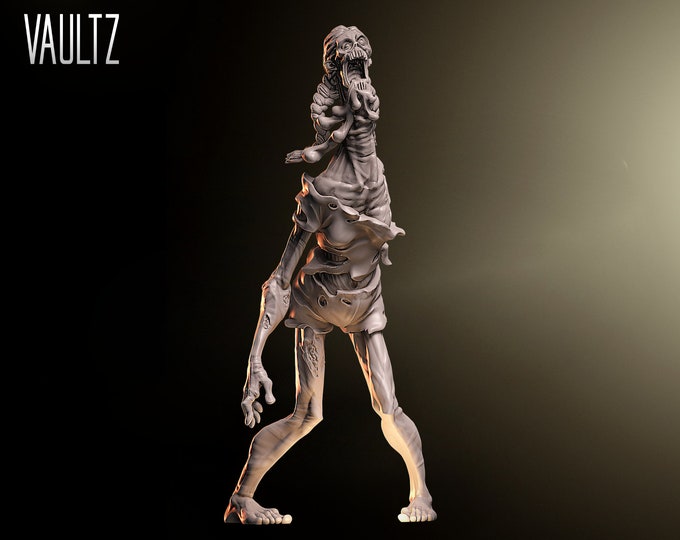 Dripper Zombie - 32mm - VaultZ - For games like Zombicide, This Is Not A Test, County Road Z