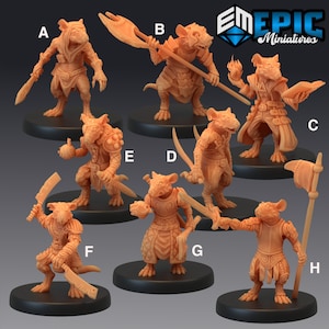 Ratfolk - 28mm - Epic Miniatures
