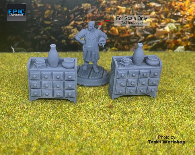 Small Cabinets - 28mm - Epic Miniatures