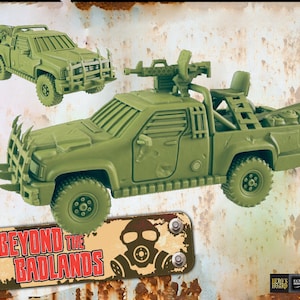 Wasteland Survival Truck- Post-Apocalyptic - 28 to 32mm - EC3D Designs - Beyond The Badlands