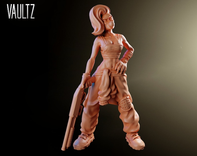 Karen - 32mm - VaultZ - For games like Zombicide, This Is Not A Test, County Road Z and any other zombie or any post-apocalypse setting!