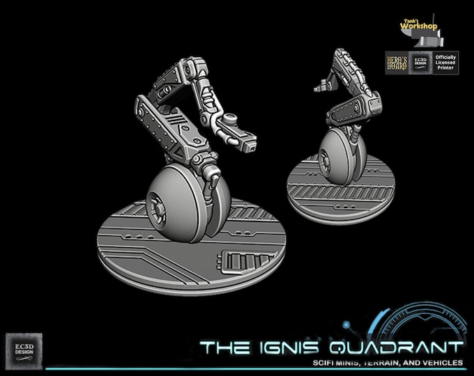 Factory Bot - 32mm - Ignis Quadrant - EC3D Designs