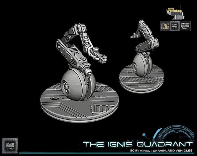 Factory Bot - 32mm - Ignis Quadrant - EC3D Designs