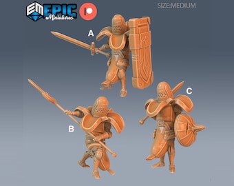 Banana Knight - 28mm Scale - Epic Miniatures